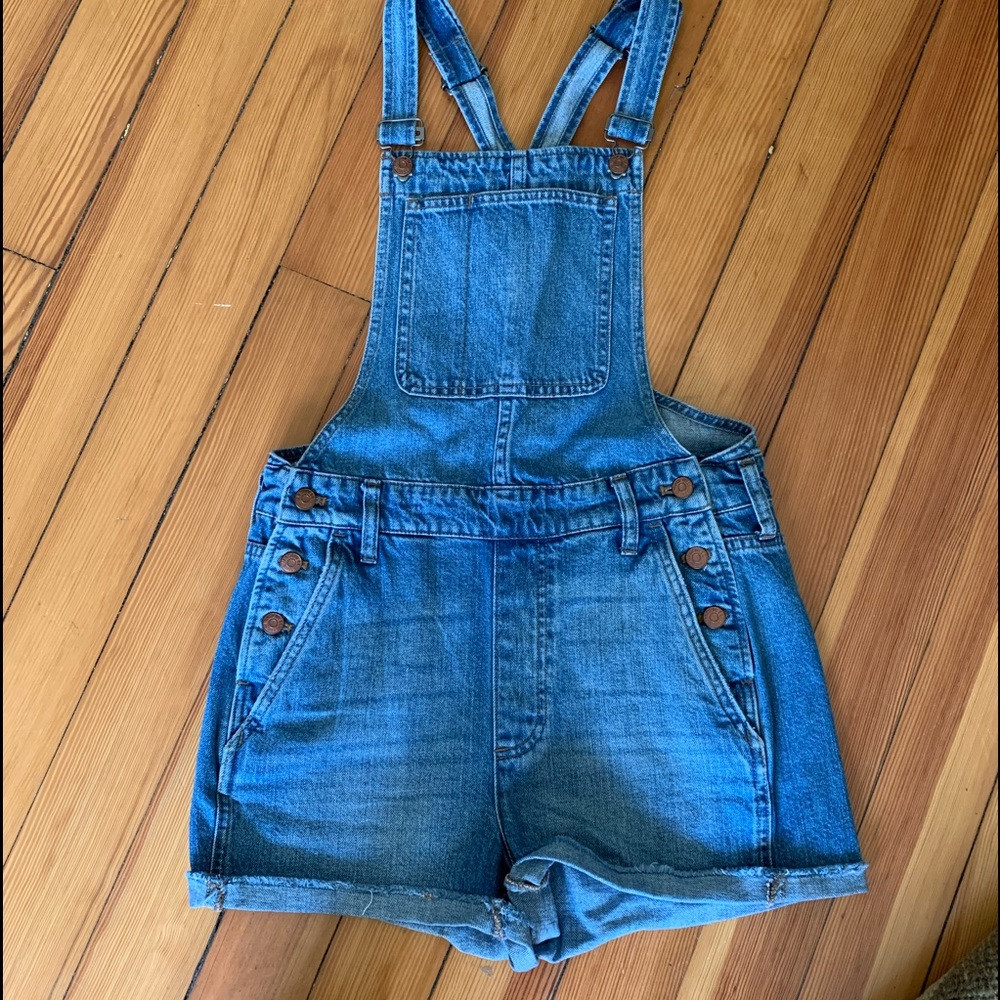 Madewell Short Overalls